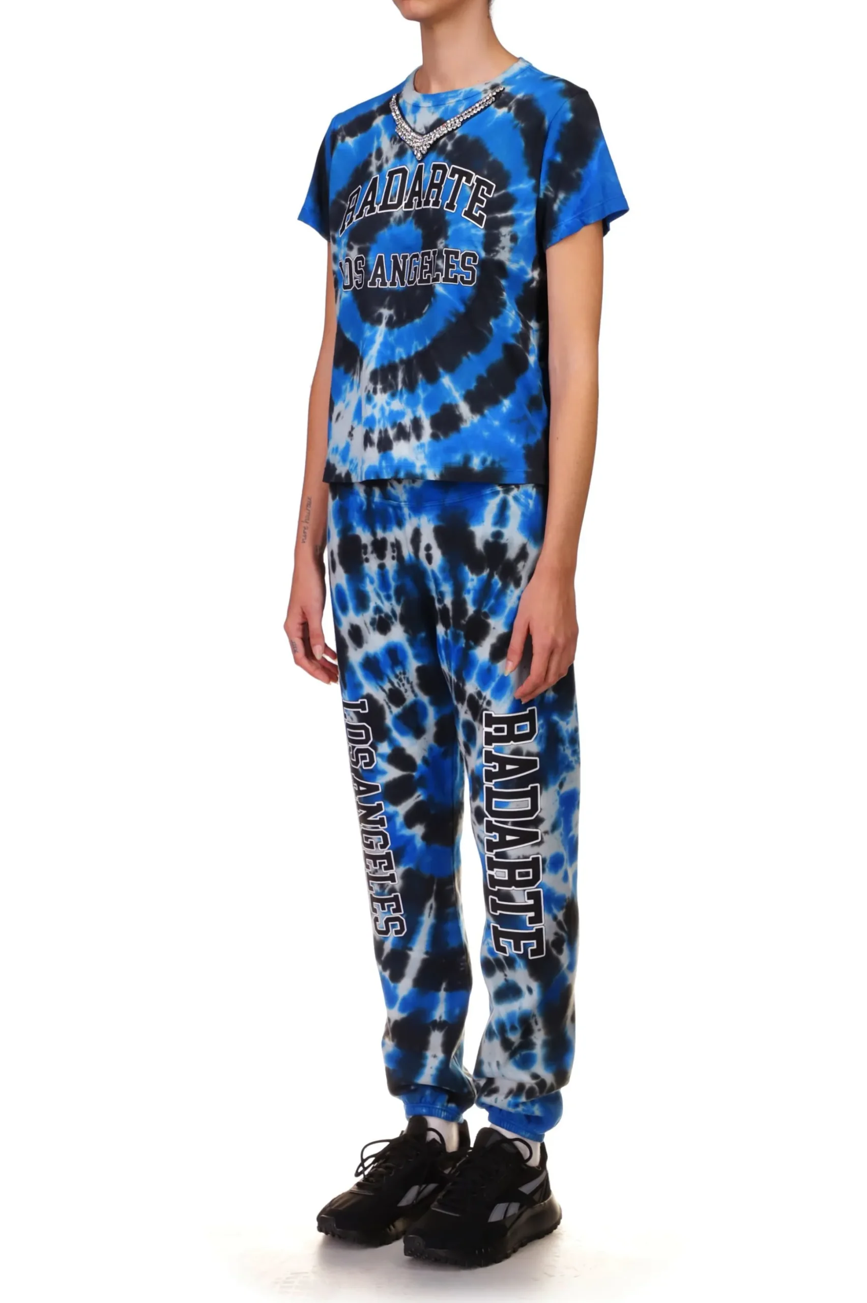 Radarte Tie Dye Logo Sweatpant