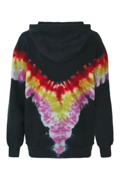 Tie Dye Mushroom Print Radarte Hoodie